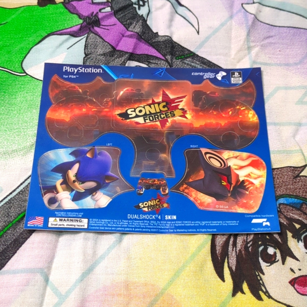 Free add on - 💙Sonic Forces Ps4 Dualshock Skin💙